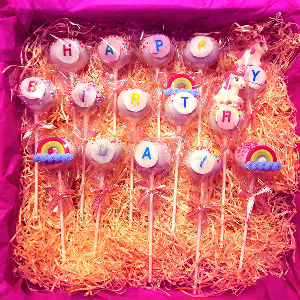 Cakepops Happy Birthday Box 15 Stück online bestellen